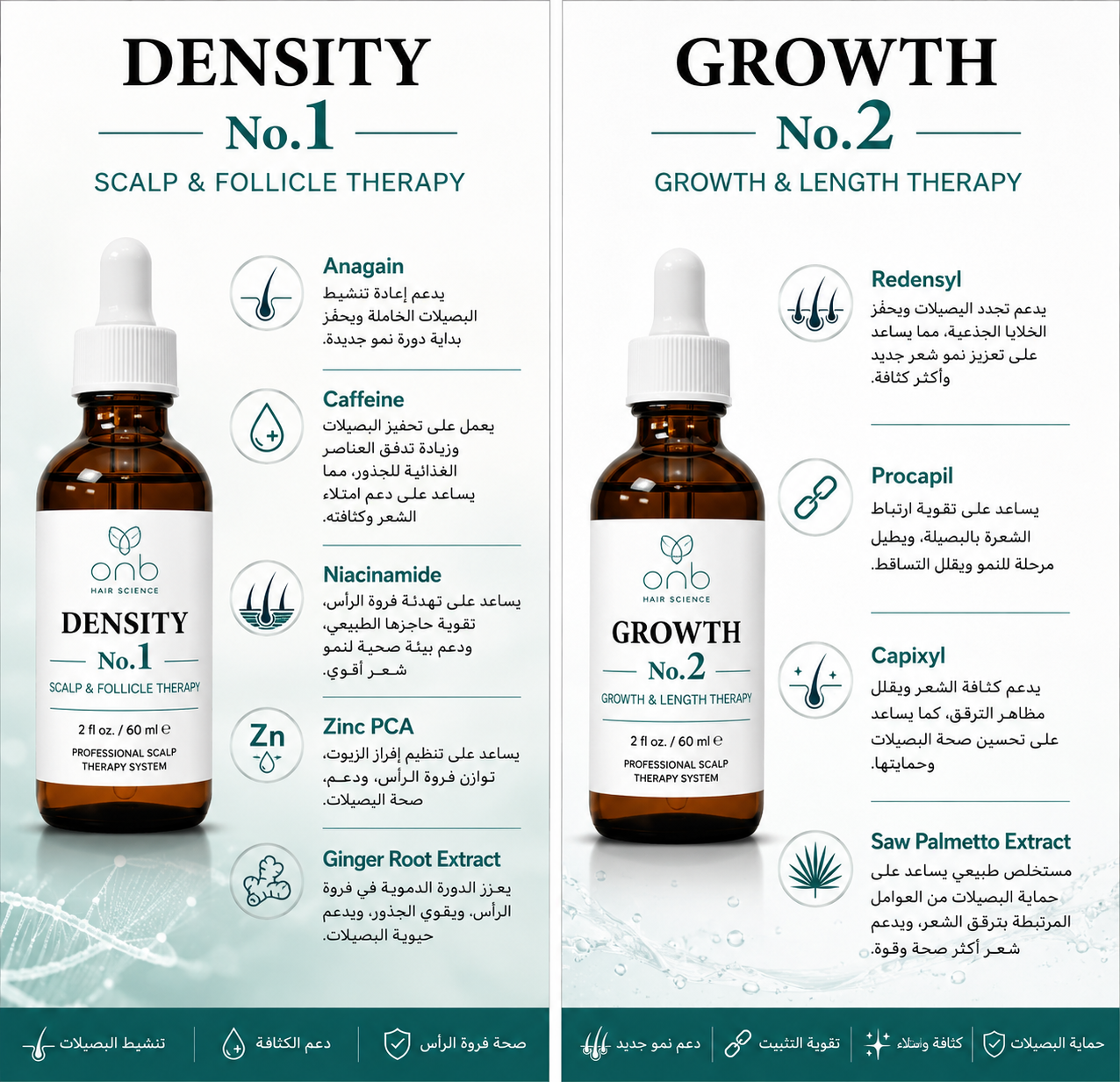 Hair Density & Growth Duo Serums Routine